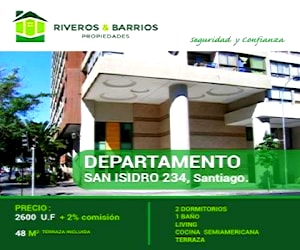 DEPARTAMENTO EXCELENTE UBICACIÓN San Isidro 234 Sa