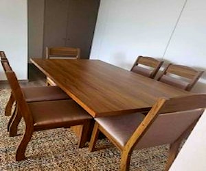 Cojunto mesa comedor con 6 sillas