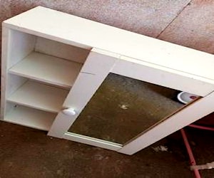 Mueble blanco para baño