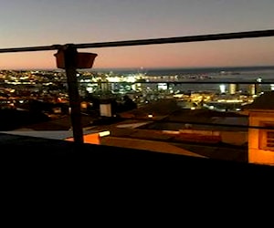 Terraza para Año Nuevo nuevo en el mar