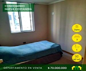 Departamento en venta, Condominio Nueva Costanera