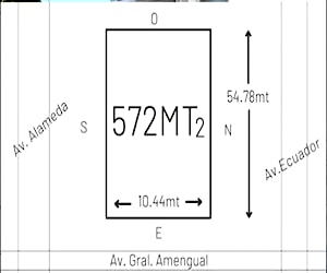 TERRENO CONSTRUCCION Amengual con Ecuador Estació