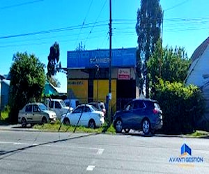 Terreno comercial en calle principal de alerce