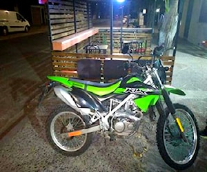 Moto klx 150 por motivo de viaje