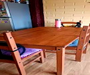 <p>Comedor estilo rustico</p>