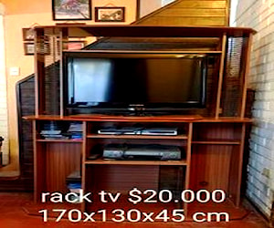 Rack para Tv y equipos de sonido