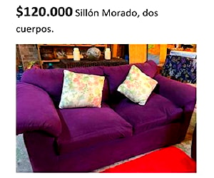 <p>Sillón dos cuerpos</p>