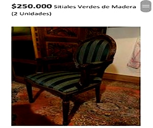 <p>Sitiales antiguos de madera</p>