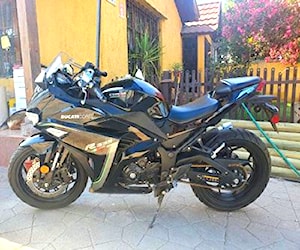 Moto corsa R330, tiene perfonmance Ducati corse