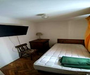 Dormitorio con baño en las condes