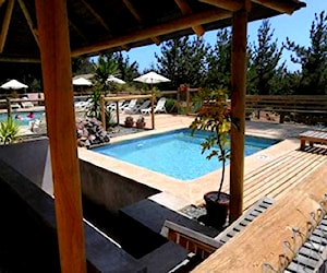 Cabaña con piscina para 5 personas