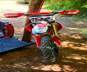 Moto honda crf