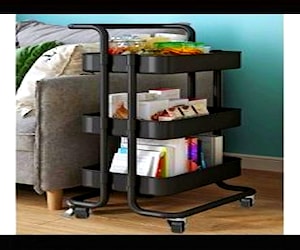 <p>Carrito Organizador Multiuso con Rueditas</p>