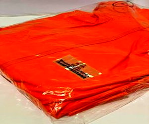 Traje para el agua color naranja talla l