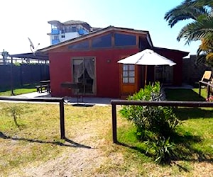 Cabaña en parcela a pasos de la playa