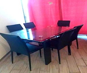 Comedor de vidrios con 6 sillas