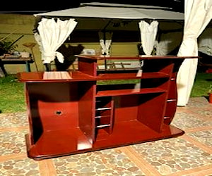 <p>Rack TV de madera</p>