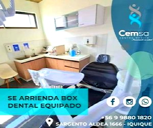  box dental equipado