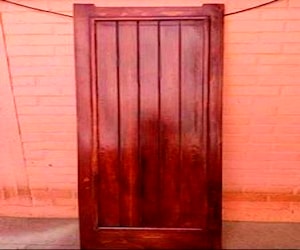 Puertas de entrada madera