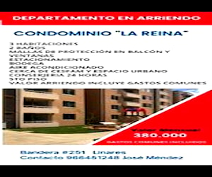 Departamento Condominio La reina