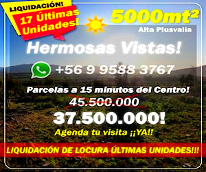 parcelas de 5000mt2 La Serena 