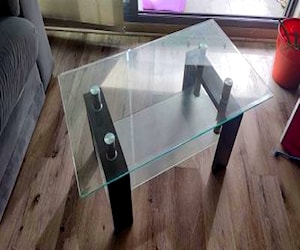 Mesa Centro rectangular de vidrio