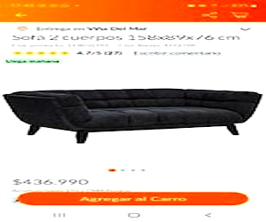 Sofa 2 cuerpos