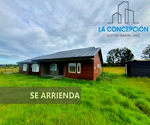 Se Arrienda Parcela Con Hermosa Casa Nueva