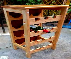 Muebles para guardar vinos