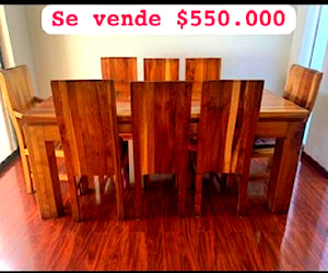 <p>Comedor madera nativa </p>