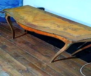 <p>Mesa de Árrimo para restauración</p>