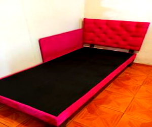 <p>Cama 1 plaza+ colchon</p>