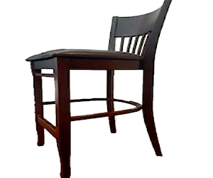 2 sillas altas para bar de madera