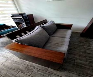 Sofa madera 2 cuerpos