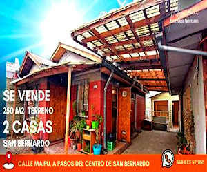 Se Venden 2 Casa en Gran Terreno san Bernardo