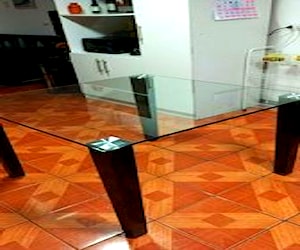 Mesa de vidrio