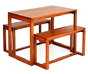 <p>Mesa comedor + 2 bancas</p>