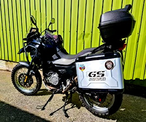 Moto bmw 650 gs, año 2015