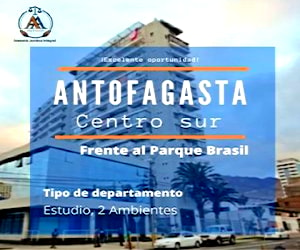 Departamento frente a Parque Brasil