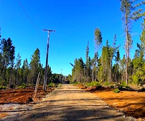 Parcela agricola 5000m2,parral agua potable y luz