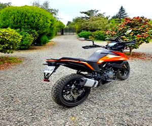 Moto ktm 250 aventura