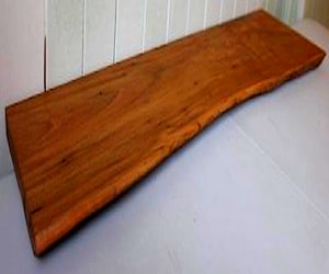 <p>Repisa Flotante De Roble 100cm Madera Nativa n2</p>