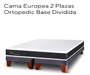 <p>Cama nueva, de 2 plazas cic ortopedic, con base d</p>