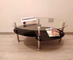 <p>Mesa de centro cristal</p>