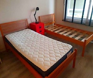 Base de madera de camas 