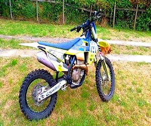 Moto Husqvarna fx 350 año 2019