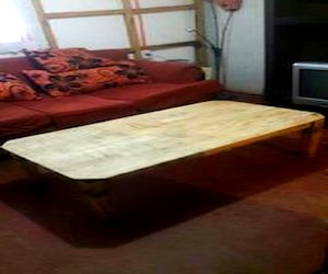 Mesa de centro de madera 1.20 largo x 60 de Ancho