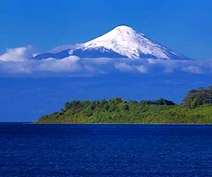 Mejor vista Lago Llanquihue, Volcán