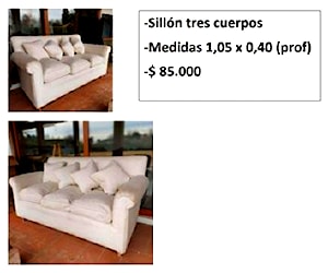 Sillon tres cuerpos