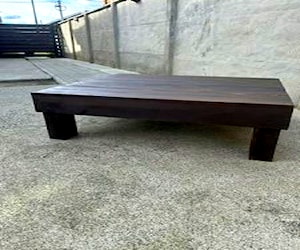 Mesa de centro de madera